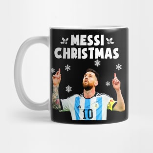 Funny Christmas Messi Christmas Mug